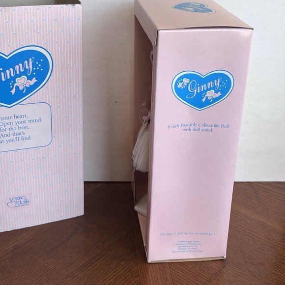 Vintage Vogue Ginny Doll Classic Ballerina 71-3260 African American Box 8" - Picture 7 of 12